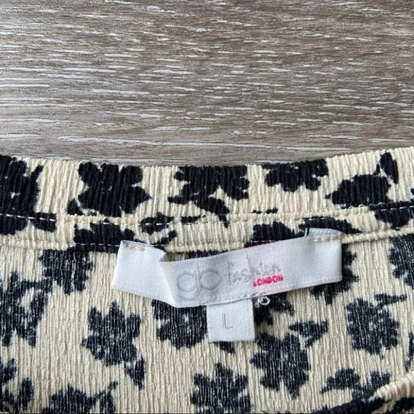 GB Fashion London Ruffle Sleeves Babydoll Top - Picture 4 of 15